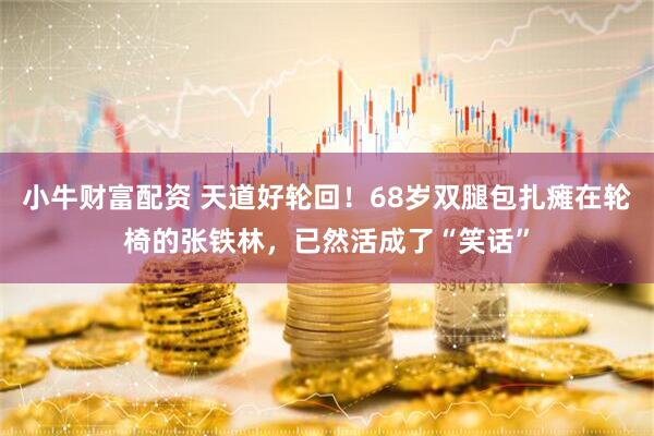 小牛财富配资 天道好轮回!68岁双腿包扎瘫在轮椅的张铁林,已然活成了“笑话”